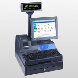 All in one POS system for Supermarsots - GS-376 POS system-Complete Set